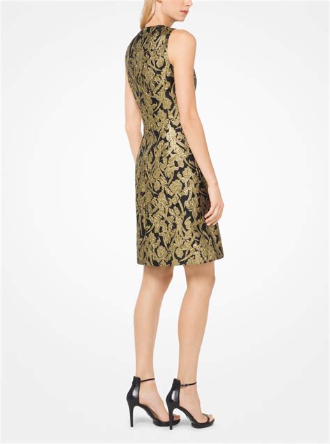 michael kors gold silber damen|Michael Kors gold dress.